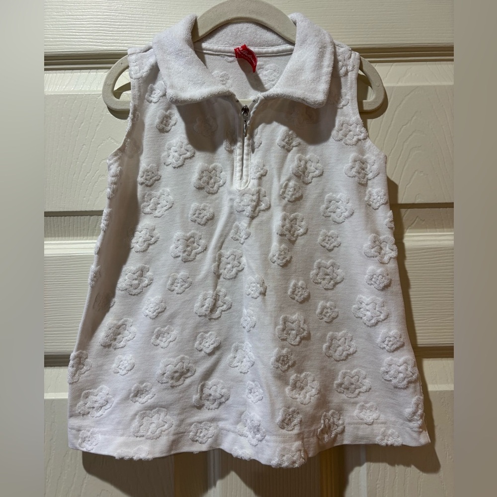 Hanna Andersson Quarter Zip Coverup Dress